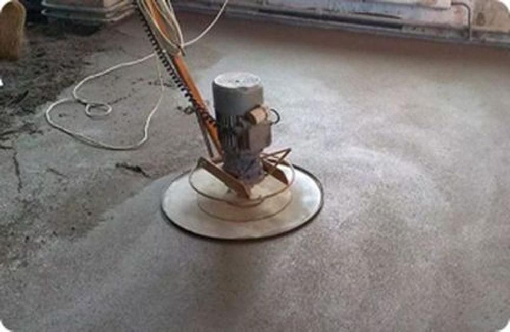 полусухая стяжка станцией